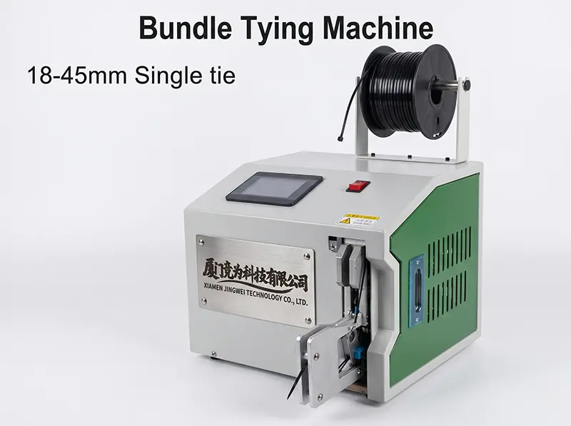 Automatic Touch Screen Bundle Tying Machine for 18-45mm Wires WPM-845C