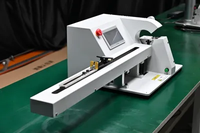 Single-Side Wire Pulling Tape Wrapping Machine JW-303K-1.0m Thumb