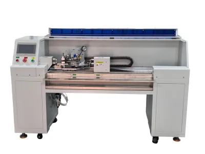 Touch Screen Automatic Tape Winding Machine for 3-10mm Wires JW-850C Thumb