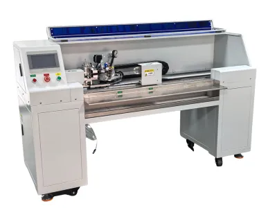 Touch Screen Automatic Tape Winding Machine for 3-10mm Wires JW-850C Thumb