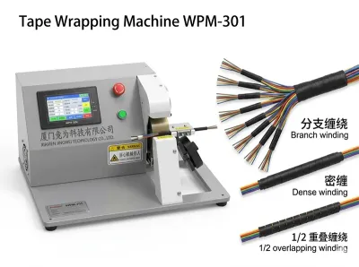 Automatic Coil Winding & Tape Wrapping Machine WPM-301