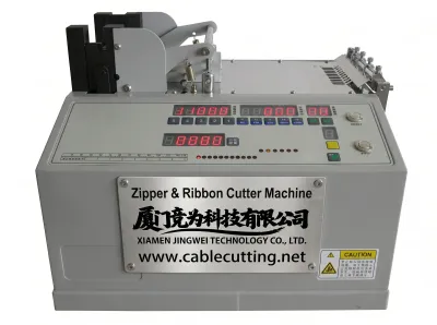 Automatic Zipper & Ribbon Cutter Machine 120pcs/min WPM-850