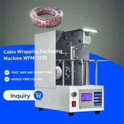 Semi-Auto Cable Wrapping Packer WPM-120X - Cable Coiling & Binding