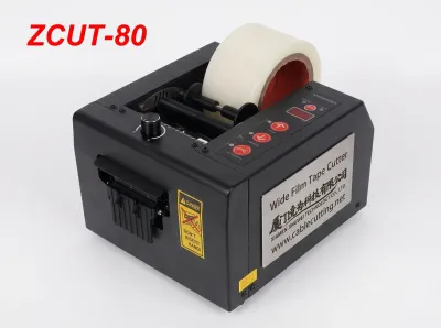 Automatic Wide Film Tape Cutter (8-80mm) ZCUT-80 - Automated Tape Dispenser