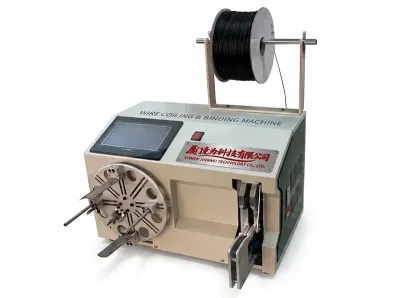 Semi-Automatic Wire Coiling & Binding Machine for Cable Harness WPM-212C Thumb