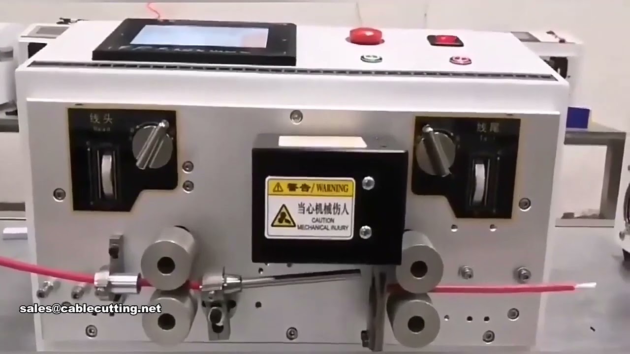 Automatic Wire Stripping and Cutting Machine | High-Speed Wire Processing