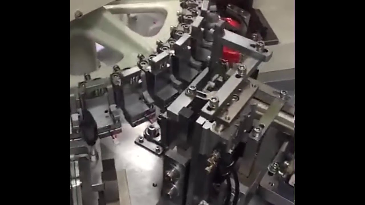 Fully automatic 2P parallel wire single head dipping tin through shell terminal machine