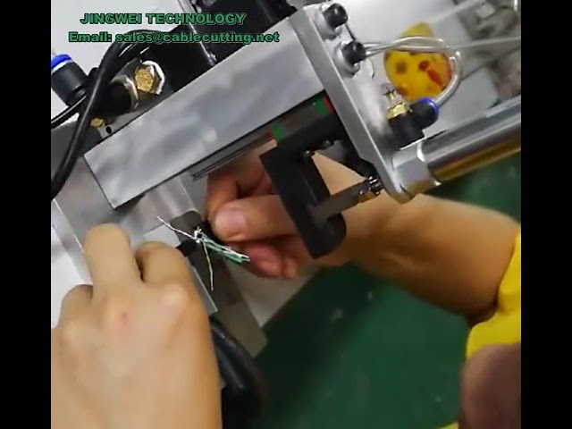 Wire Harness Pneumatic Arrangement Machine with Cycloid Alignment System