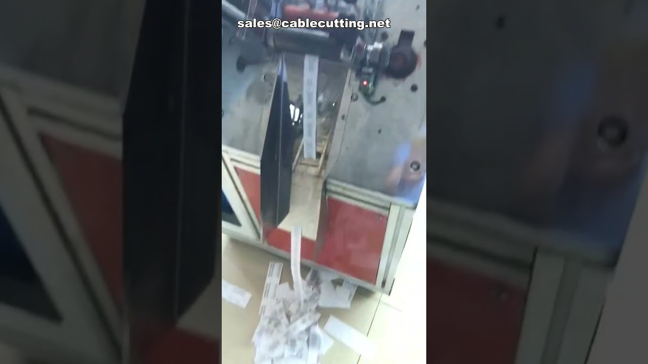 Automatic Tape Cutting Machine | Polyester Ribbon Cutter