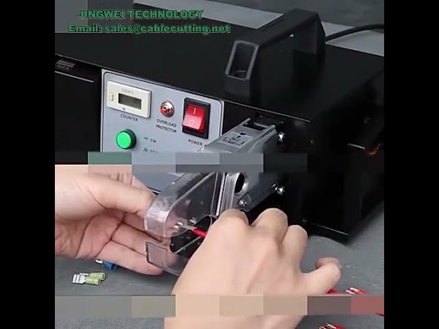 Automatic Wire Stripping and Crimping Machine | Electrical Crimping Tools