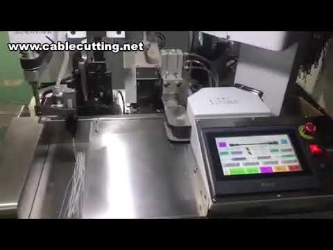 Fully Automatic Double-End Terminal Crimping Machine with Wire Stripping and Cutting