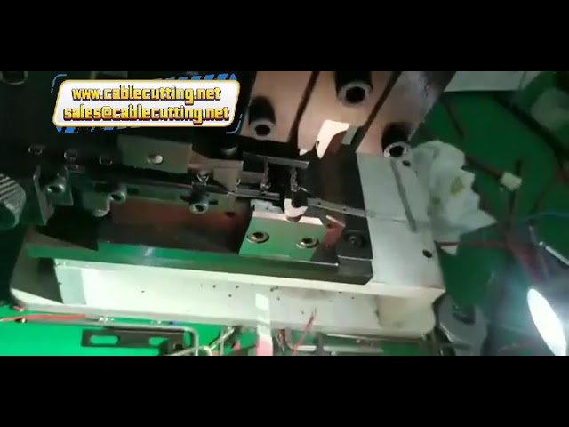 OTP Terminal Applicator Mould with Blade Horizontal Feeding OTP Mold Terminal and Wire Cable Crimpin