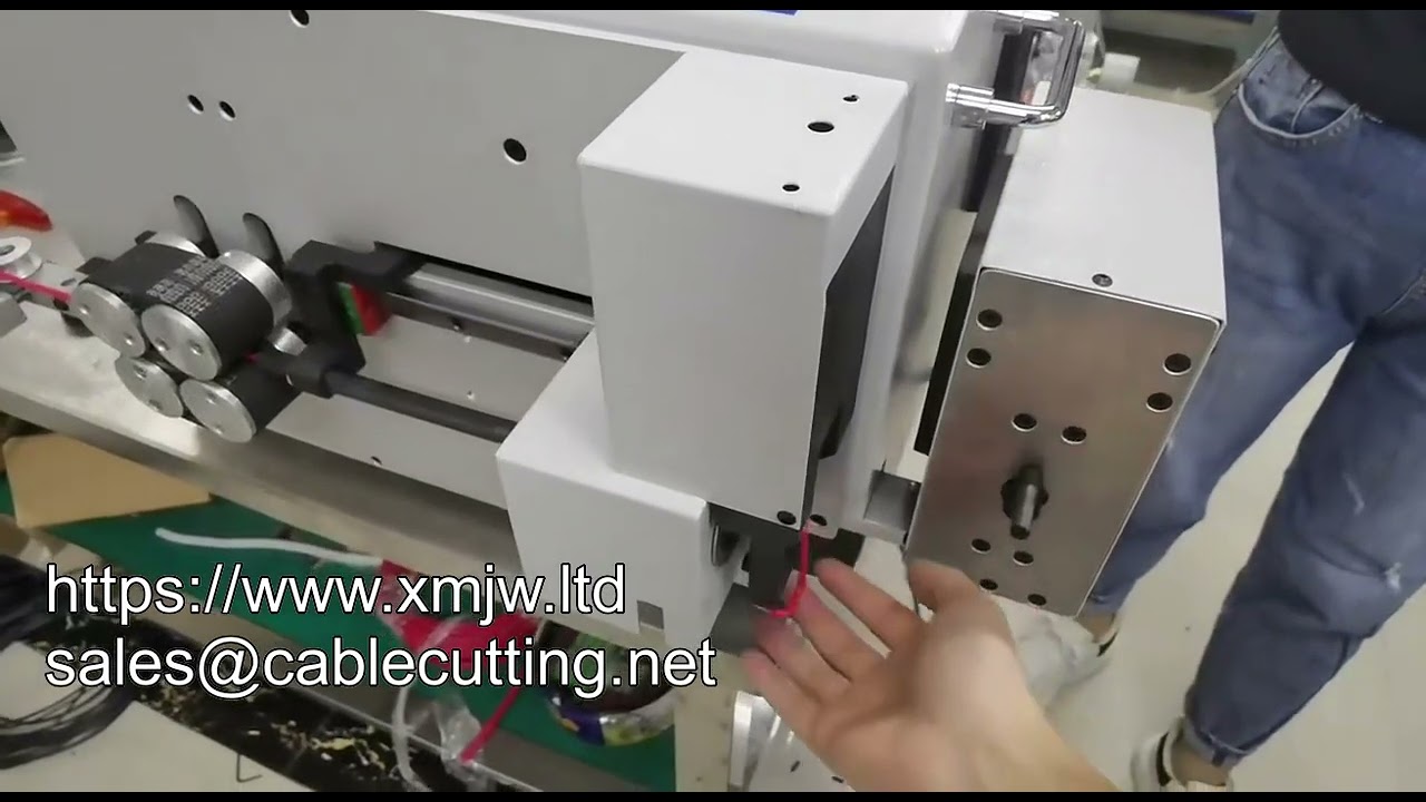 Hot Selling Touch Screen Automatic Wire Electronics Cutting Bending Strippers Wire Cut Strip Bend Ma