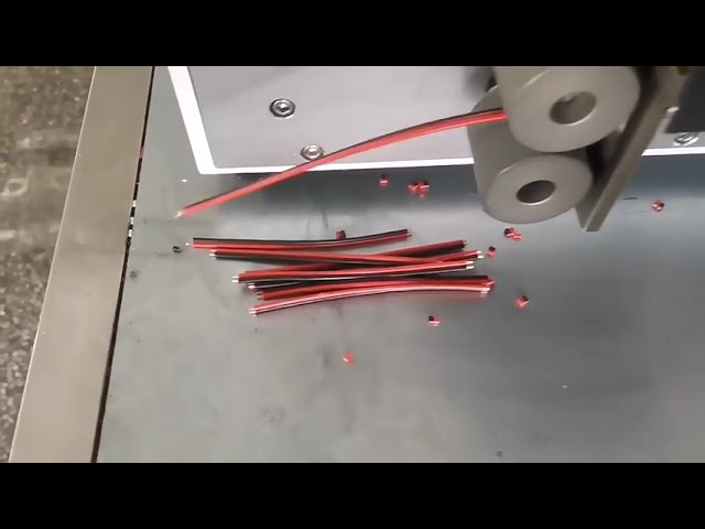 High-Efficiency 0-1-4-spmm Small Cable Cutting and Stripping Machine