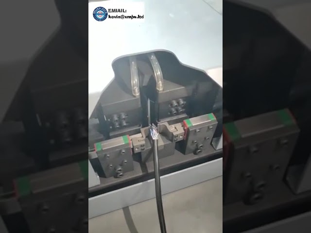 Multi-Cores Shield Wire Inner Cores Double Line Peeling Machine HDMI Wire Stripping Machine AW