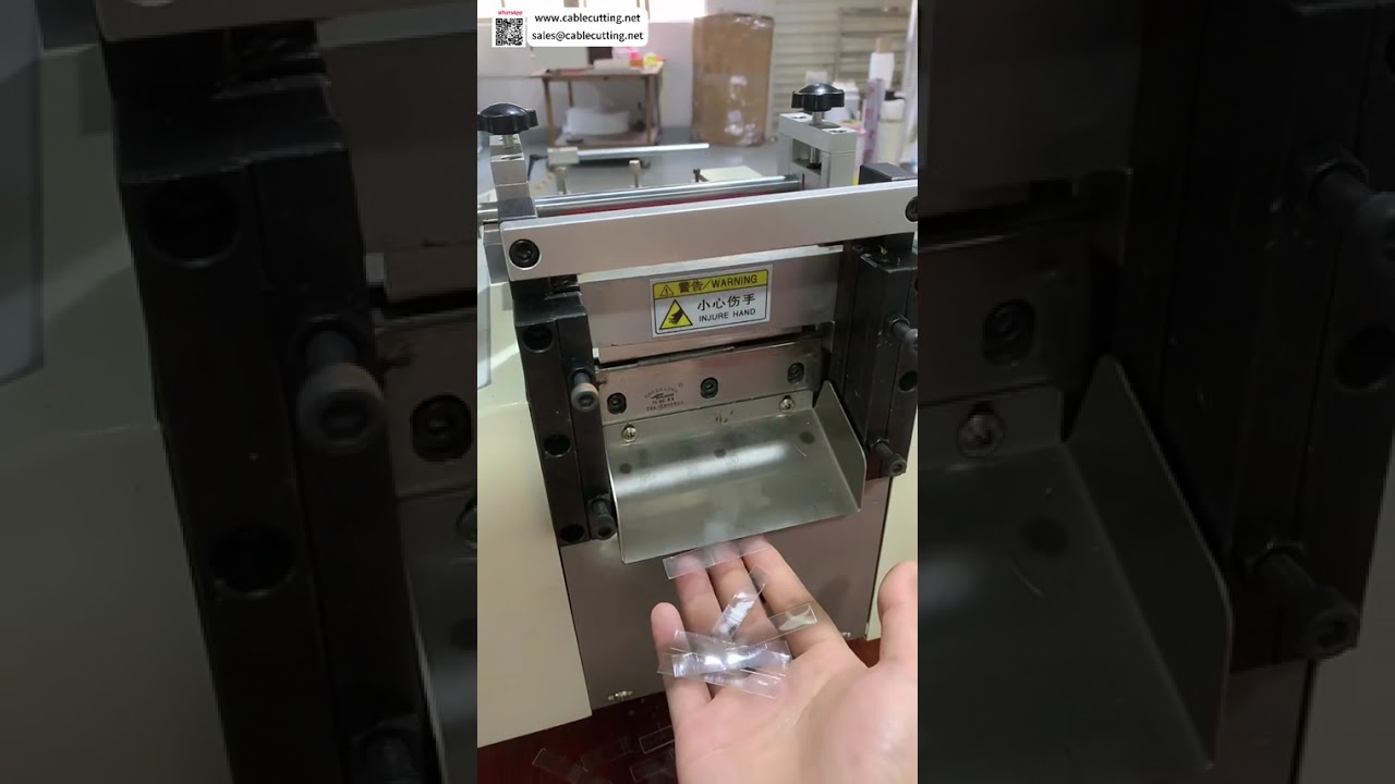 Plastic Sheet High Speed Automatic Cutting Slicing Processing Yield Method Output Set Machine - Shorts