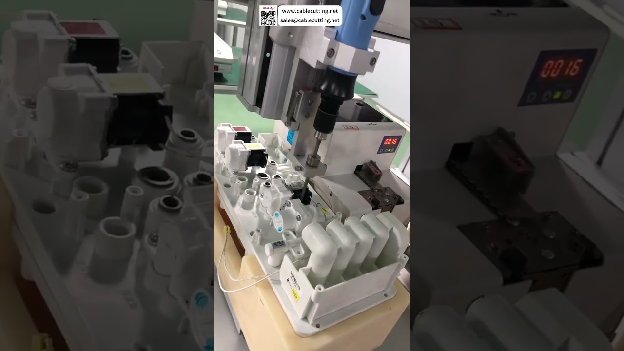 Water Heater Automatic Screwdriving Machine  Industrial Factory Automation Setup  Fast Setup