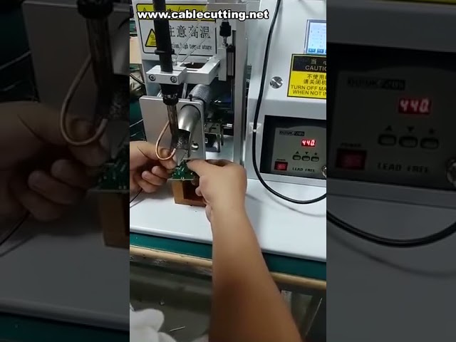 Led Light Soldering Machine,Electronic Soldering Machine,Multi Wire Solder Equipment