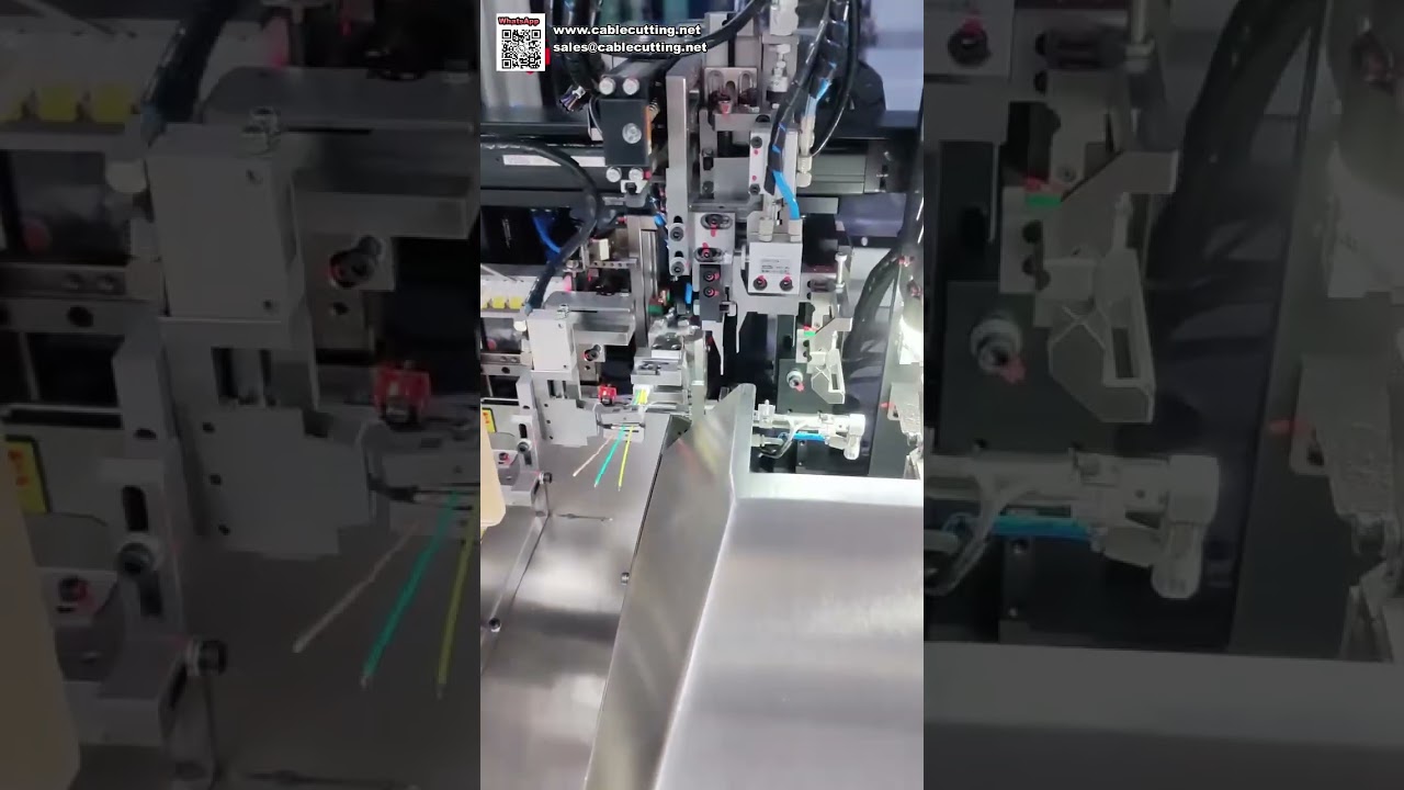 Automotive Wire Harness Terminal Crimping and Housing Insertion Processing Machine - Shorts