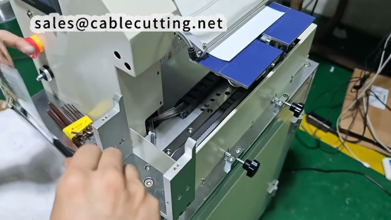 Wire Fold-Over Labeling Machine for Extra Large 200x100mm Labels