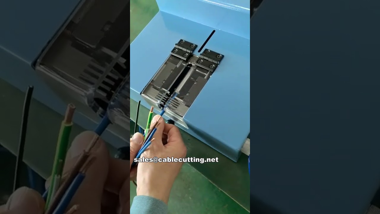Pneumatic Cable Stripping Machine WPM-0-5-10mm, No Blade Changes Required