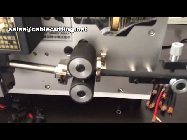 Factory Direct 0 1 2 5mm2 Automatic Computer Wire Stripping Machine