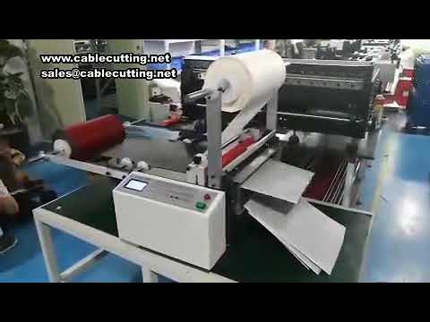 Automatic Paper Cutting Machine for Wallpaper, Kraft Paper, and Photo Paper