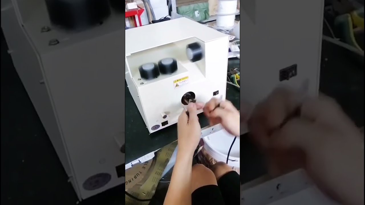 Three-Brush Wire Twisting Machine for Brushing, Opening, and Twisting Shielding Layers