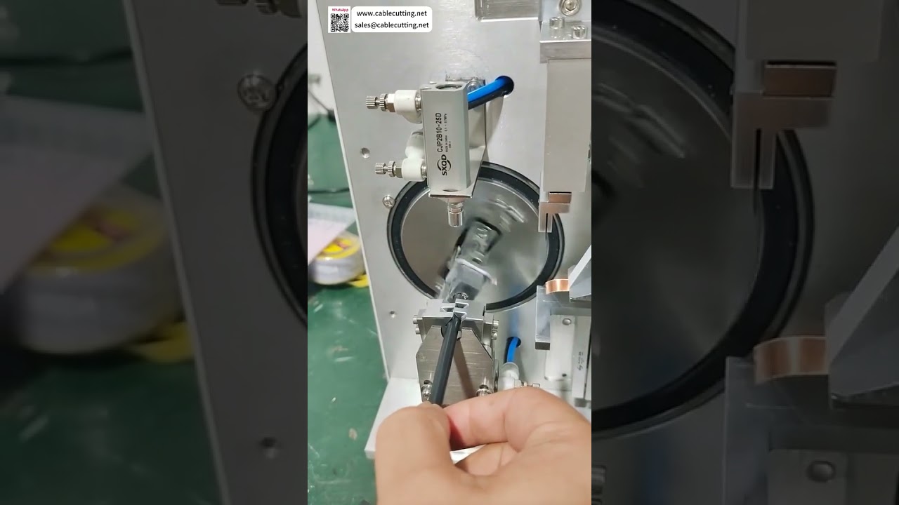 Automatic Copper Foil Wrapping Machine  High Quality Cable Shielding Masking Processing