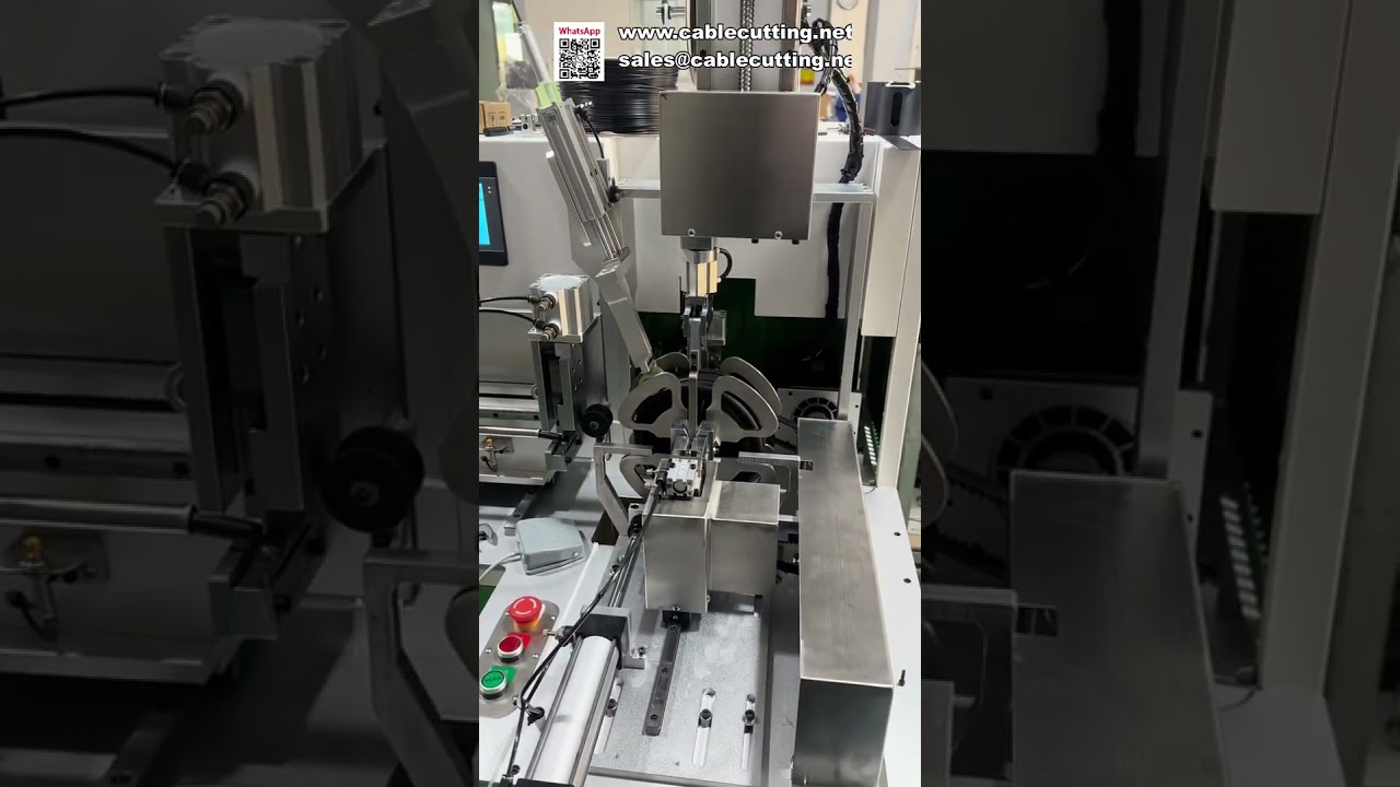Full Automatic Meter Counting, Wire Cutting, Winding and Tying Machine - Shorts