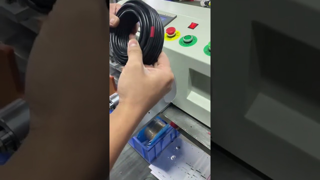 Your Helper for Wire Harness Metering & Coiling Machine | Factory Automation