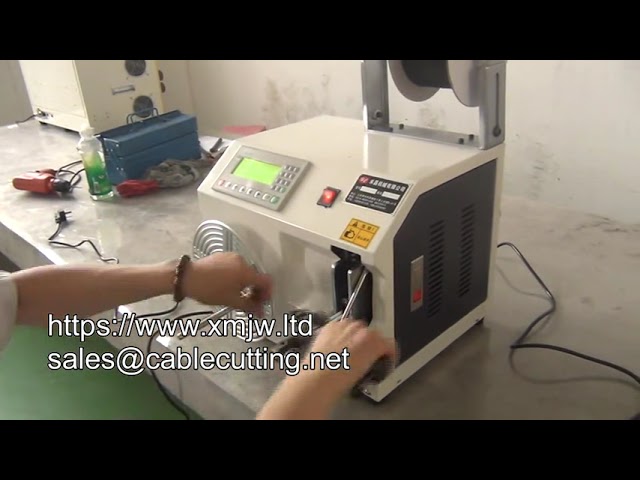 WPM-210 Automatic Binding Wire Winding Machine