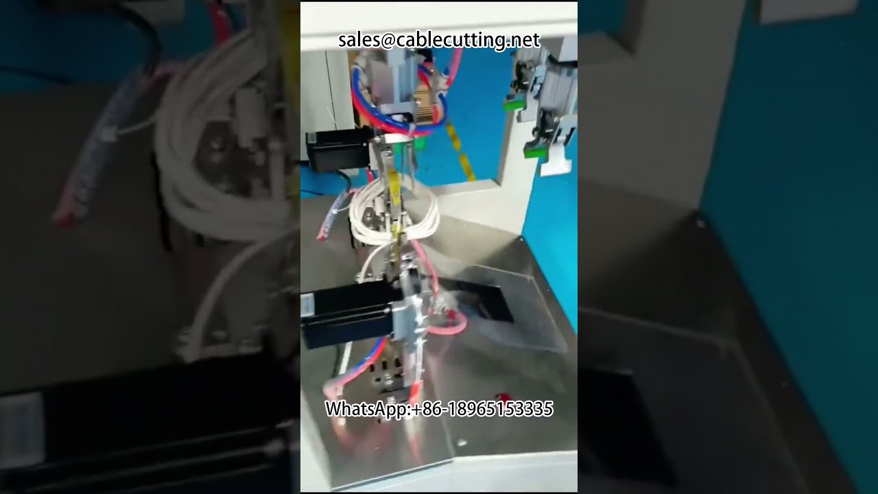 Automatic Wire Tie Machine for Power Cords and Connecting Wires