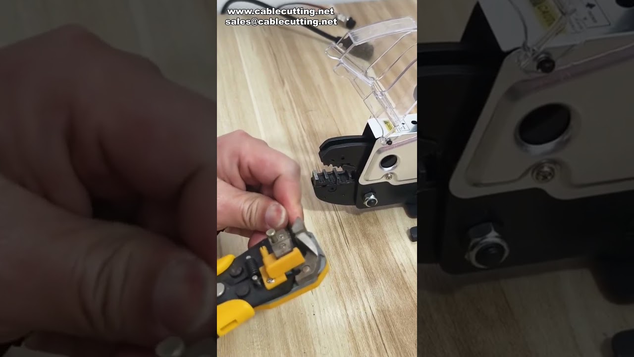 Multi-Functional Pneumatic Terminal Crimping Machine for Factory Automation