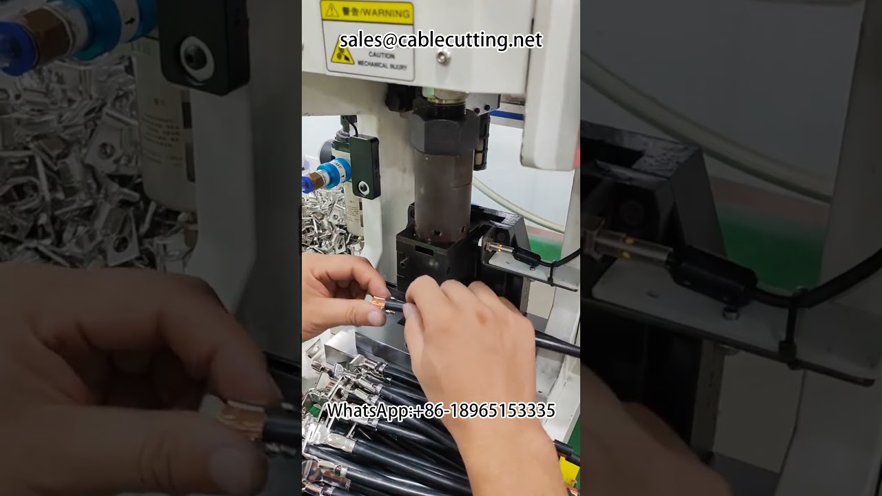 Hydraulic Terminal Crimping Machine with Six-Side Moulds
