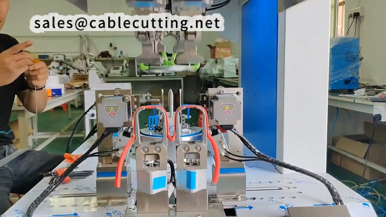 Automatic Cable Tying Machine for Dual Steel Wire Harness Equipment