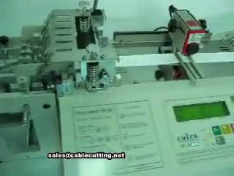 computer label cutting machine, with stacking fuctions