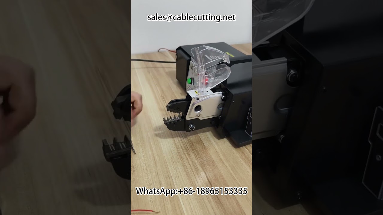 Electric Terminal Crimping Machine for Alligator Clips