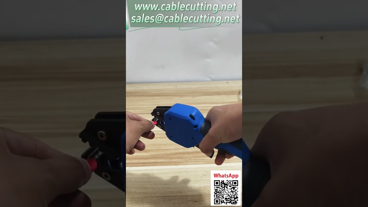 Handheld Wire Connector, Portable Tool for Outdoor Work, Multiple Dies Available