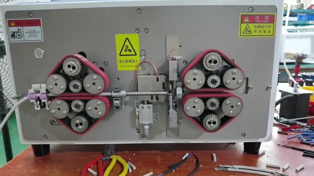 Inner and Outer Sheath Stripping Machine Belt Wheel Type