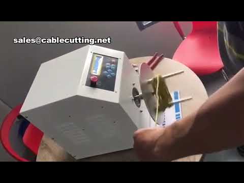 computer wire usb cable making measuring winding machine, View electric heating wire winding machine