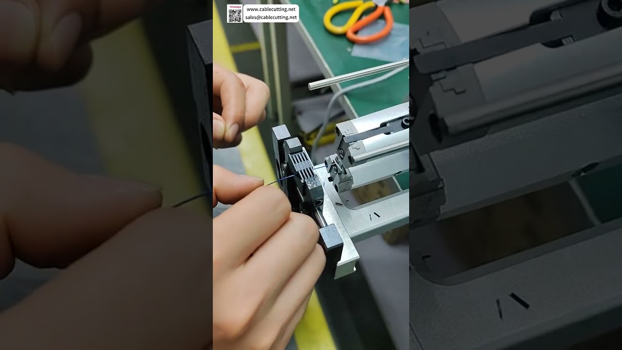 Coaxial Cable Stripping Machine  Perfect 3 Layer Peeling for 34 Gauge Ultra Thin Wire Tool - Shorts