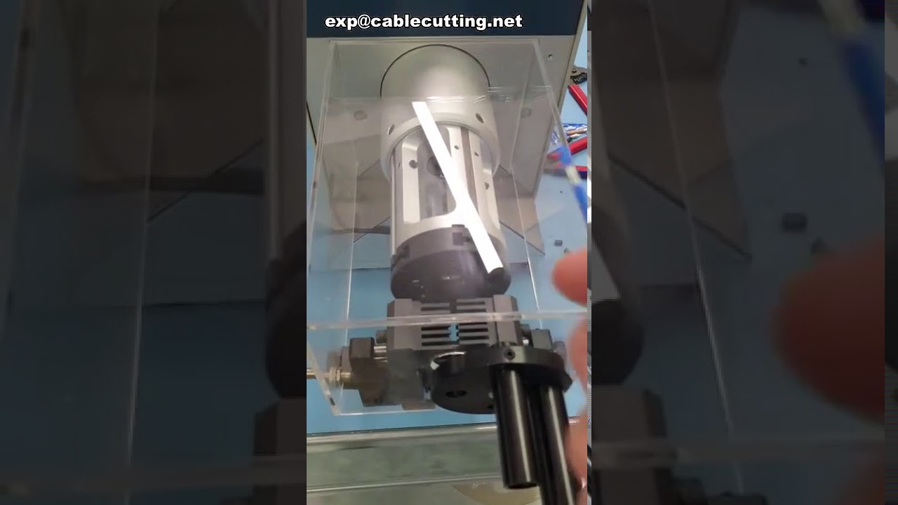 coax cable stripping machine small cable