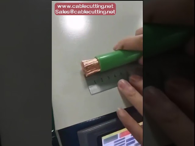 Semi-Automatic Cable Stripper Machine for Coaxial, Micro-Coaxial, and Triaxial Cable