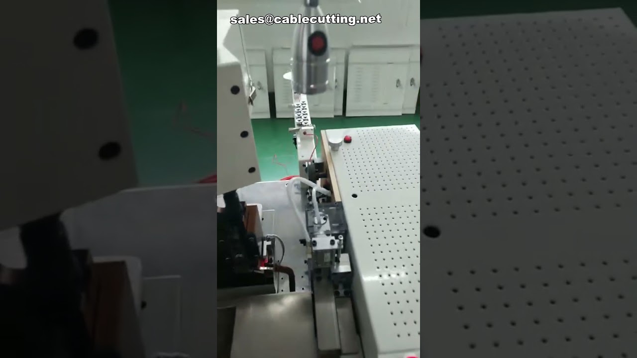 Micro-USB Data Cable with LED Light and Terminal Crimping Machine