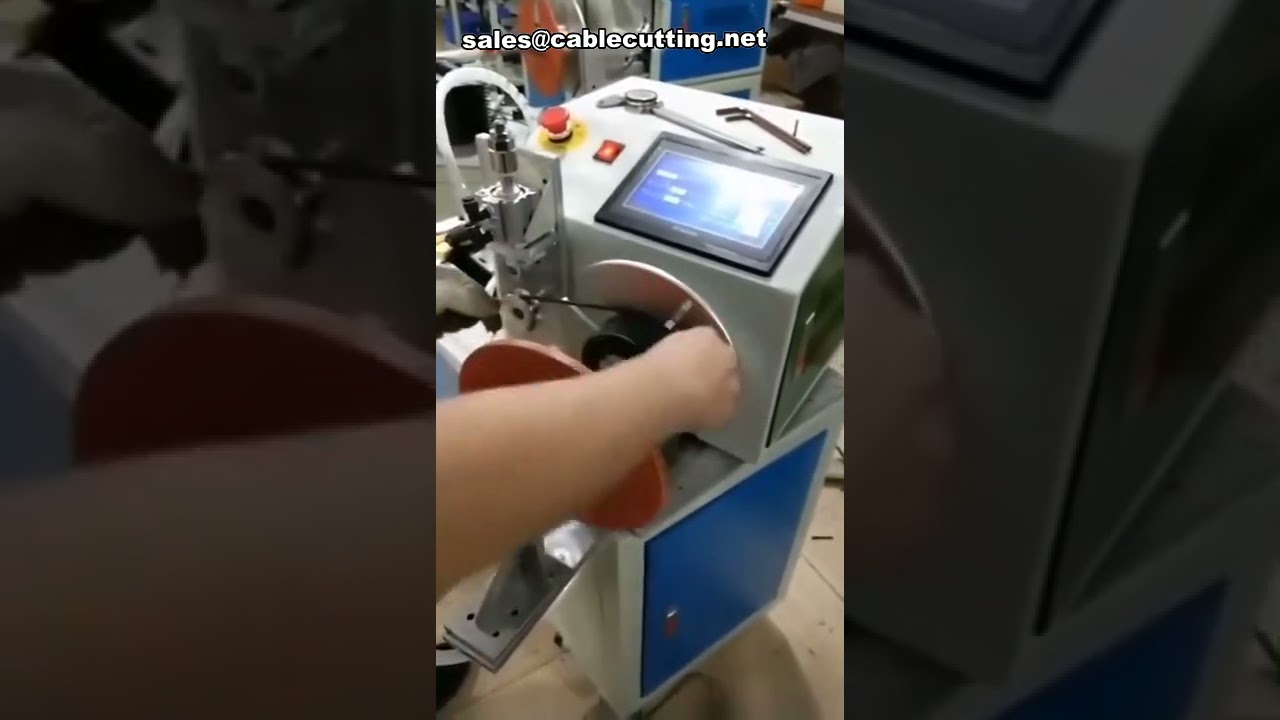 Small Cable Winding and Coiling Machine with Finishing Wire Function