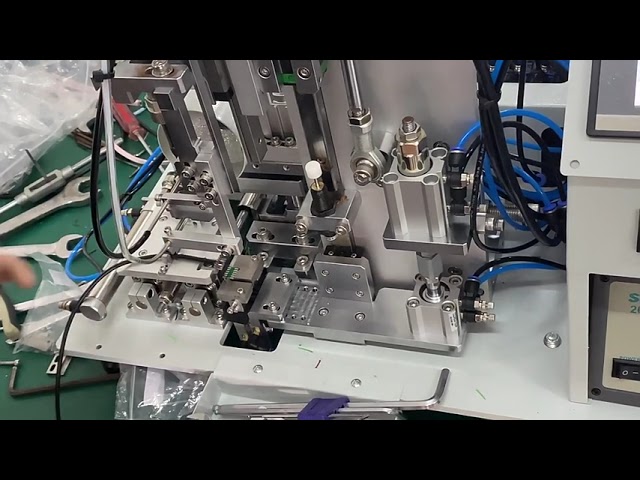 Semi-Automatic PCB-USB Cable Making Machine | Wire Strip, Cut, and Solder