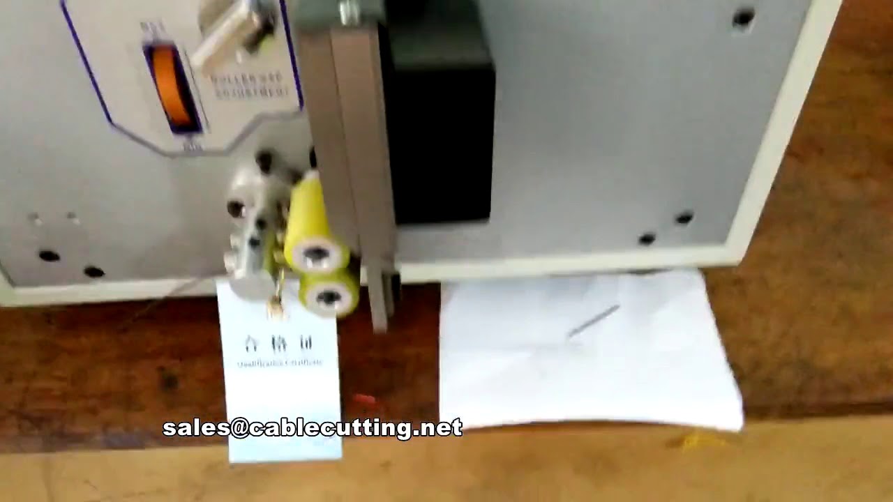 automatic fiber optic cable cutting machine, cable wire cutting machine