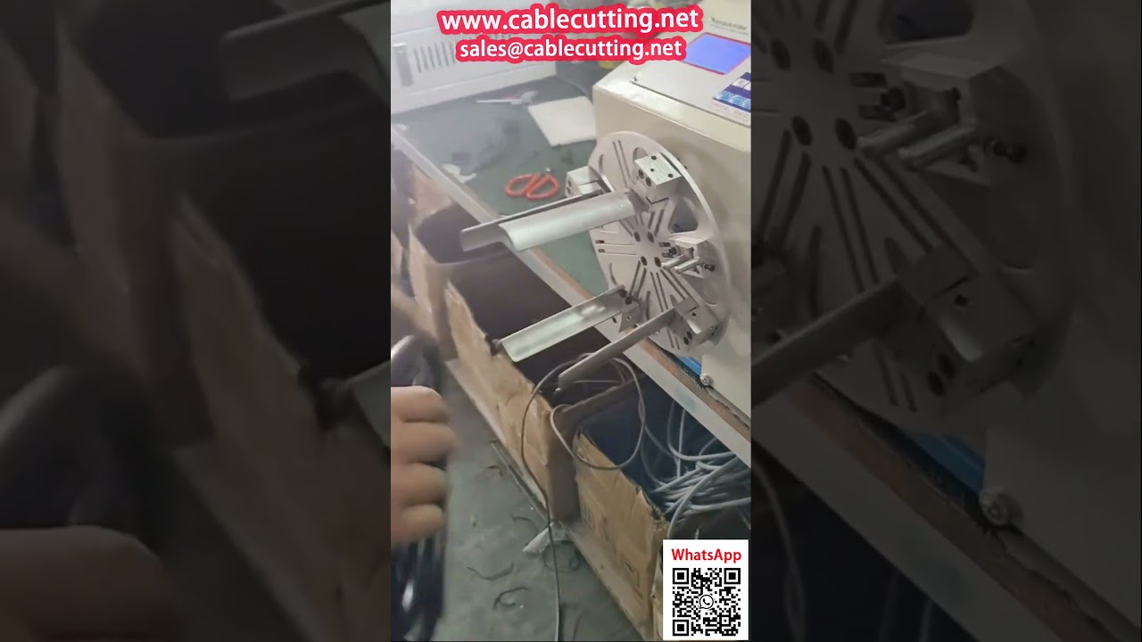 High-Speed Automatic Wire Coiling and Tying Machine - 1 Piece Per Second