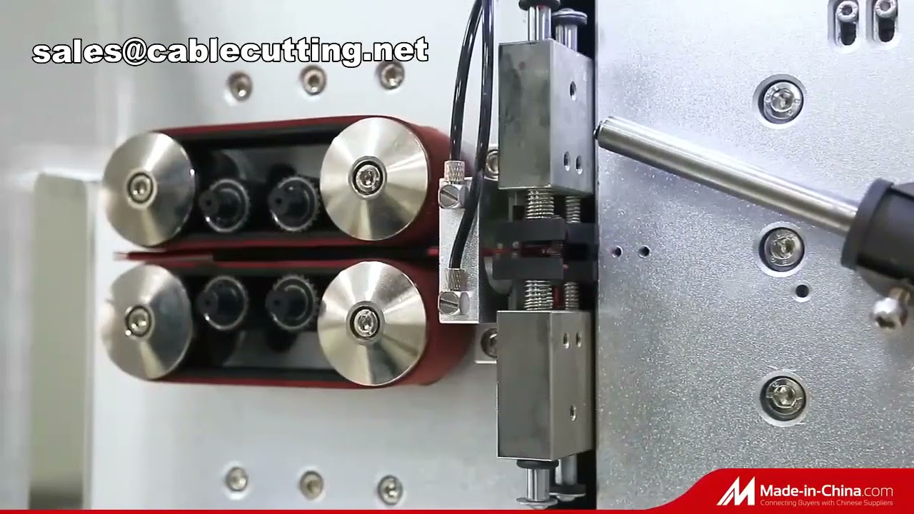 Multi core wire stripping cutting machine use for Max 30mm2 wire diameter